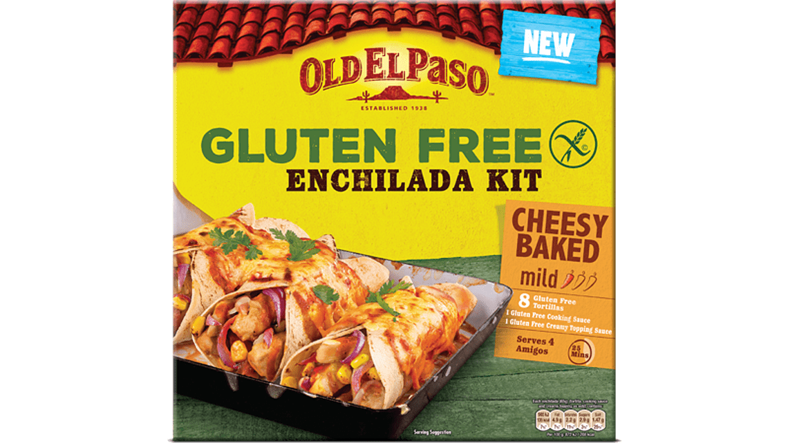 Gluten Free Enchilada Kit Cheesy Baked Mild